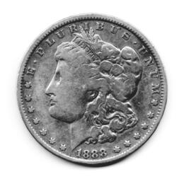 American Silber Morgan Dollar USA historische Silbermünze