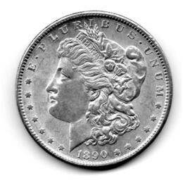 American Silber Morgan Dollar USA historische Silbermünze