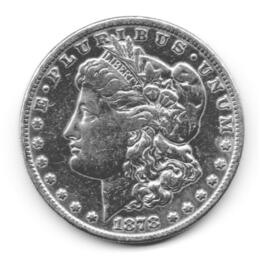 American Silber Morgan Dollar USA historische Silbermünze