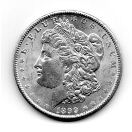 American Silber Morgan Dollar USA historische Silbermünze