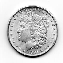 American Silber Morgan Dollar USA historische Silbermünze