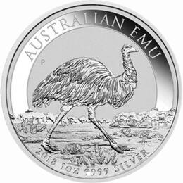 Australien Emu 1 Unze Silber 2018