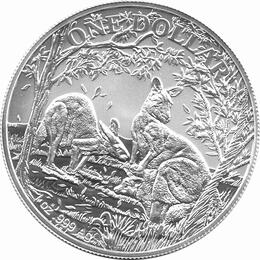 1 Unze Silber Känguru 2019 Australien Roayal Mint 1 Dollar