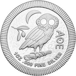 Eule von Athen 1 Unze Silber