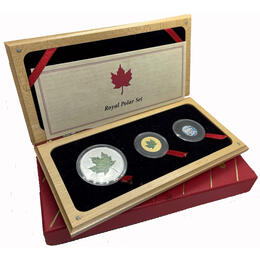 Kanada Silber Gold Platin Polar Serie 2000