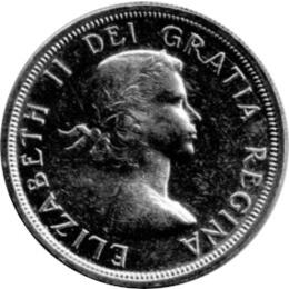 Canada Silber Gedenkmünze 1 Dollar 1953