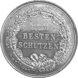Altdeutschland Bayern Luitpold Silber Schützentaler