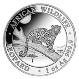 Somalia Leopard 1 Unze 2021