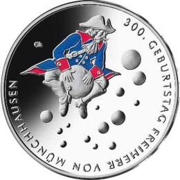 20 Euro Silber Gedenkmünze PP 2020 Freiherr von Münchhausen