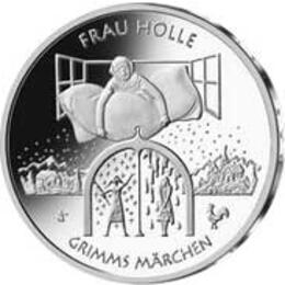 20 Euro Silber Gedenkmünze PP 2021 Frau Holle