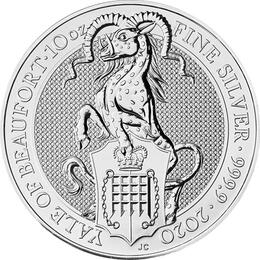 Queens Beasts 2019 2 Unzen Silber Yale of Beaufort
