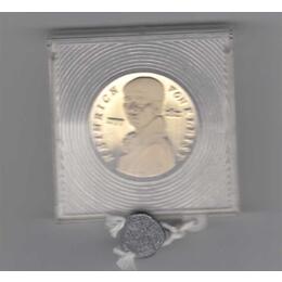 DDR 1986 5 Mark Silber Gedenkmünze Heinrich Kleist PP verplombt