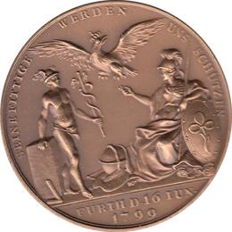 Preussen Wilhelm III Taler Medaille 1799