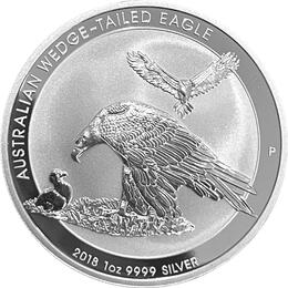Wedge Tailed Eagle Silber 1 Unze 2018