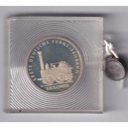 DDR 5 Mark 1988 Saxonia Ferneisenbahn PP