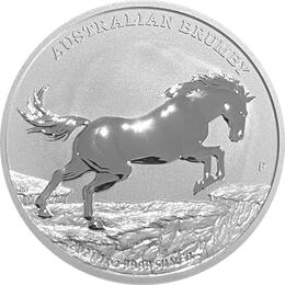 Australien Brumby 1 Unze Silber 2021
