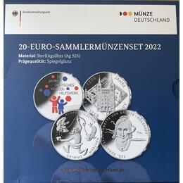 20 Euro Sammlermünzen 2022