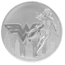 DC Silbermünzen Wonderwoman 1 Unze 