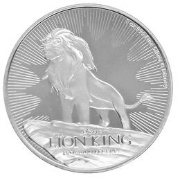 Disney Silbermünzen 2019 König der Löwen 1 Unze 