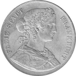 Frankfurt Doppeltaler 1866
