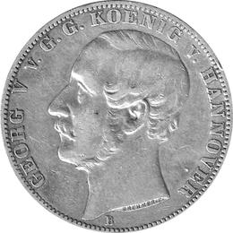 Altdeutschland Hannover Calenburg Taler 1863