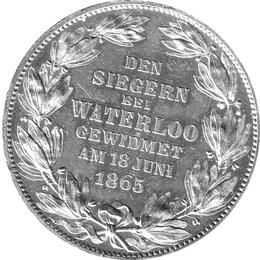 Hannover Braunschweig Calenberg Georg V 1865 Waterloo