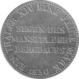 Preussen Mansfelder Bergbau Friedrich Wilhelm IV 1830