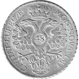 Altdeutschland Lübeck Taler 1752