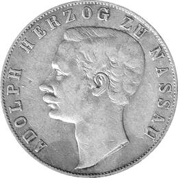 Altdeutschland Nassau Herzog Adolph 1860