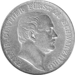Altdeutschland Schwarzburg Rudolstadt Friedrich Günther 1862