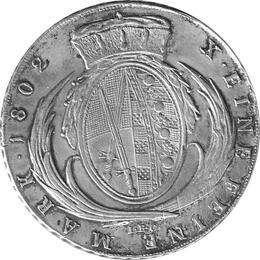 Sachsen Silber Taler Friedrich August 1802