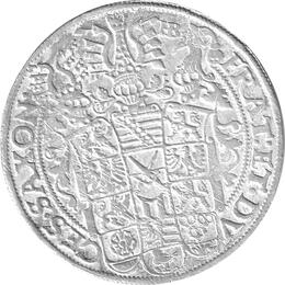 Sachsen Silber Taler 1595 Sachsen-Albertinische Linie Christian Johann Georg August