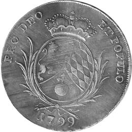 Altdeutschland Bayern Maximilian Ioseph Konventionstaler 1799