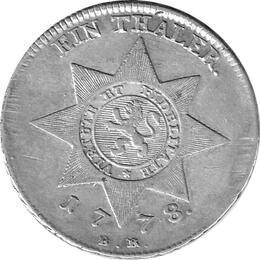 Altdeutschland Hessen Friedrich Sterntaler 1778