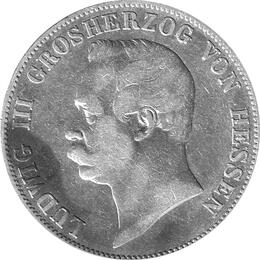 Altdeutschland Hessen Ludwig III 1 Taler 1860