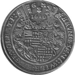 Grafschaft Mansfeld Friedeburg Reichstaler 1610