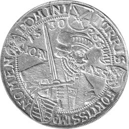 Sachsen Silber Taler 1630 Johann Georg