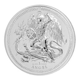 Isle of Man Angel Silbermünzen 2017