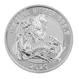 Isle of Man Angel Silbermünzen 2020