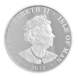 Isle of Man Noble Silbermünzen 2018