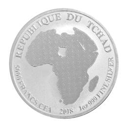 African Lion Silbermünze 2018