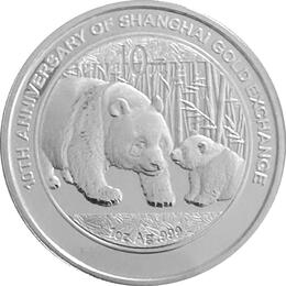 China Panda 2011 Sonderausgabe Shanghai Gold Exchange