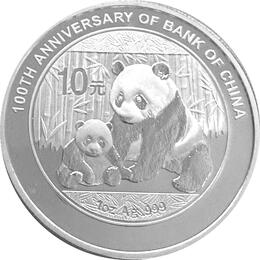 China Panda 2012 Sonderausgabe Bank of China