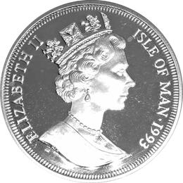 Isle of Man Crown Cat 1993