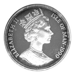 Isle of Man Crown Cat 1990