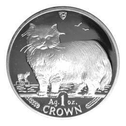 Isle of Man Crown Cat 1989