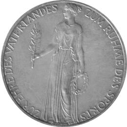 Deutsches Reich 1936  	Olympische Spiele 1936 Berlin Zur Ehre des Vaterlandes zum Ruhme des Sports