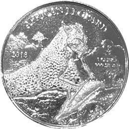 Ghana Leopard 1 Unze Silber 2018