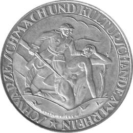 Deutsches Reich 1921 Deutscher Not und Schmach Taler