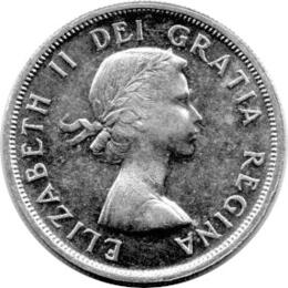 Canada Silber Gedenkmünze 1 Dollar Jubiläum 1963